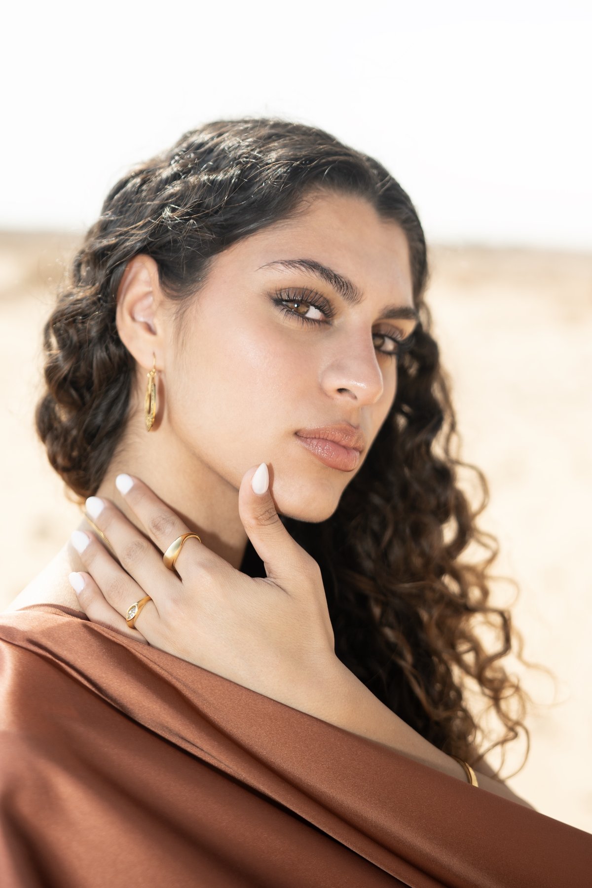 BEDUI close-up, jewelry, Wadi Rum
